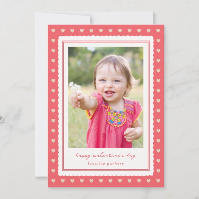 Cartão com fotos do Dia de os namorados de Imagem  (Frente)