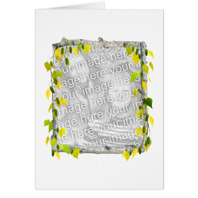 Cartão com fotos do vidoeiro (Frente)