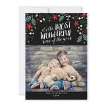 Cartão com fotos dos Cartões de natal mais maravil