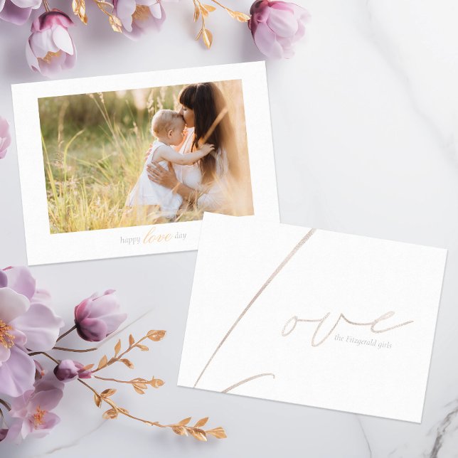 Cartão com fotos "Feliz Dia do Amor" (Criador carregado)