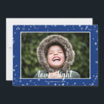 Cartão com fotos Feriado de Hanukkah e Amor Bonito<br><div class="desc">O na moda e o Cartão com fotos de Natal bonitinho do Chanucá é perfeito para todos os seus amigos e família nesta temporada de férias. Personalize o texto com seu nome de família e o ano e troque a foto por uma foto de seus filhos, animais de estimação ou...</div>