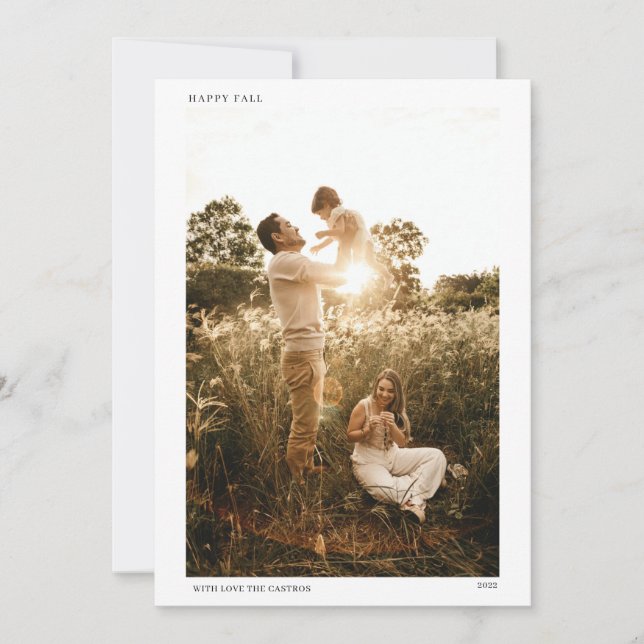 CARTÃO COM FOTOS HOLIDAY (Frente)