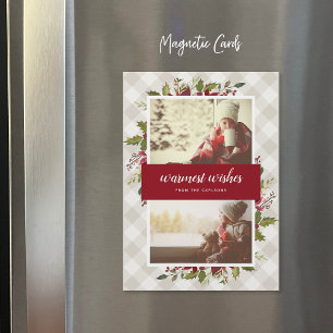 Cartão com fotos magnético das hortaliças as ma