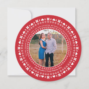 Cartão com fotos Nórdico de Férias