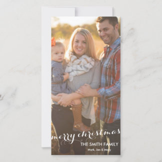 Cartão com fotos Personalizado Feliz Natal
