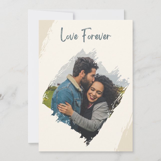 Cartão com fotos personalizável (Frente)