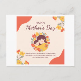 Cartão com fotos PostcardSweet Greenery para Dia d