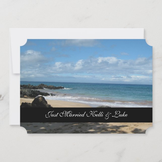 Cartão com fotos recem casados (Frente)