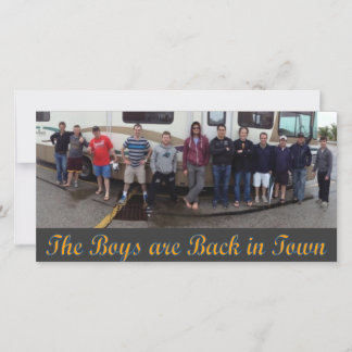 Cartão com fotos RV Derby Trip