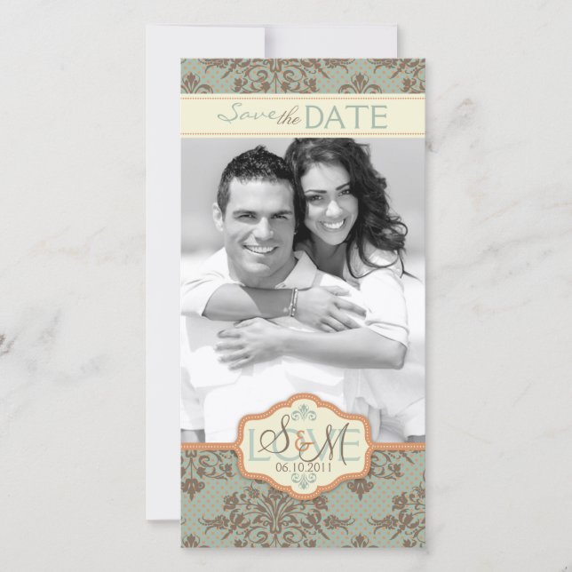 Cartão com fotos SD Antiquado de Beijos de Borbole (Frente)