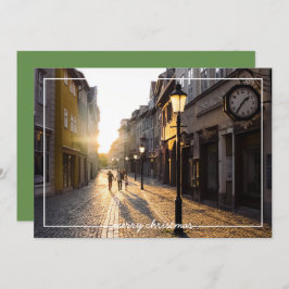 Cartão com fotos Simples de Sobreposição de Quadro