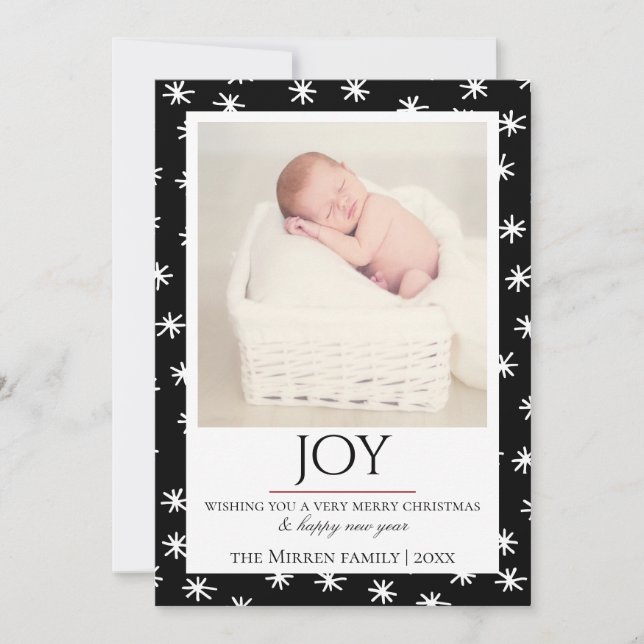 Cartão com fotos Yuletide Holiday (Frente)