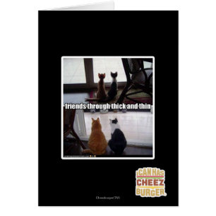 Cartão Com grosso e fino