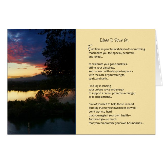 Cartão Com o maior amor... (Frente Horizontal)