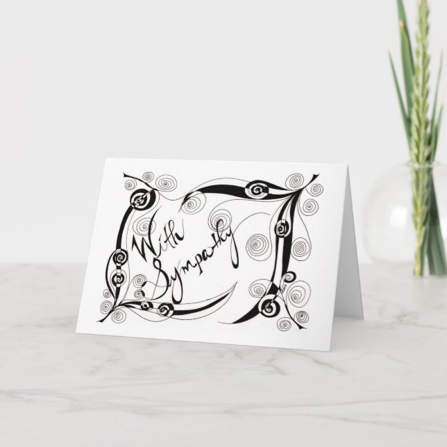 Cartão Com simpatia (Frente)