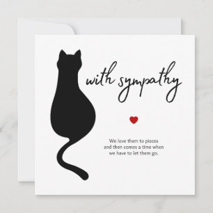 Cartão Com Simpatia para Gato