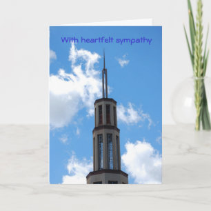 Cartão Com uma empatia sincera