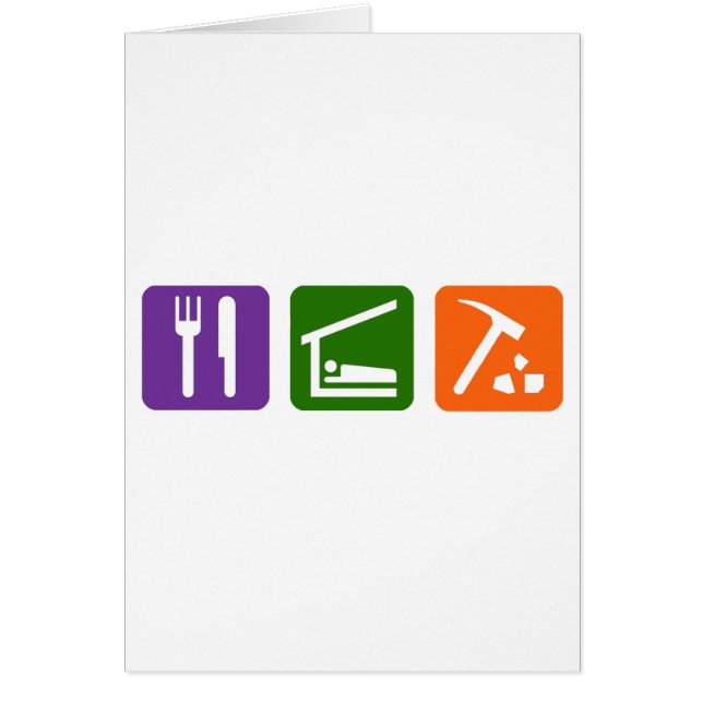 Cartão Coma a arqueologia do sono (Frente)