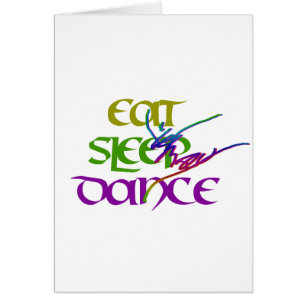 CARTÃO COMA A DANÇA DO SONO