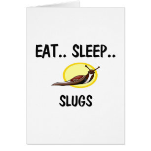 Cartão Coma SLUGS do sono