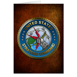 Cartão Comando Estratégico dos Estados Unidos
