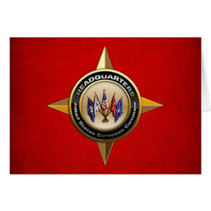 Cartão Comando Europeu dos Estados Unidos