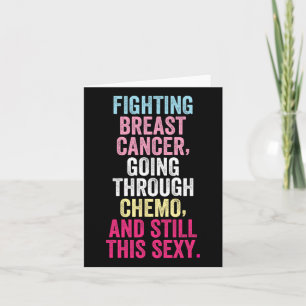 Cartão Combate ao Cancer da Mama Ainda Forte Cancer da Ma