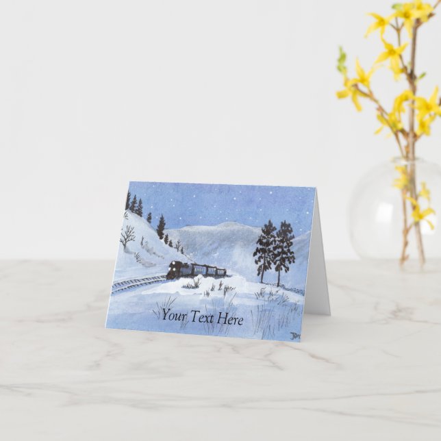 Cartão Comboio (Flor Amarela)