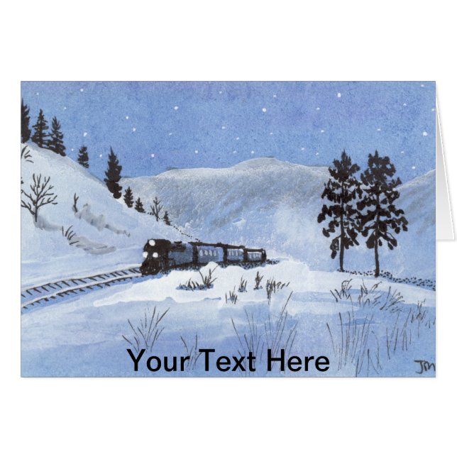 Cartão Comboio (Frente Horizontal)