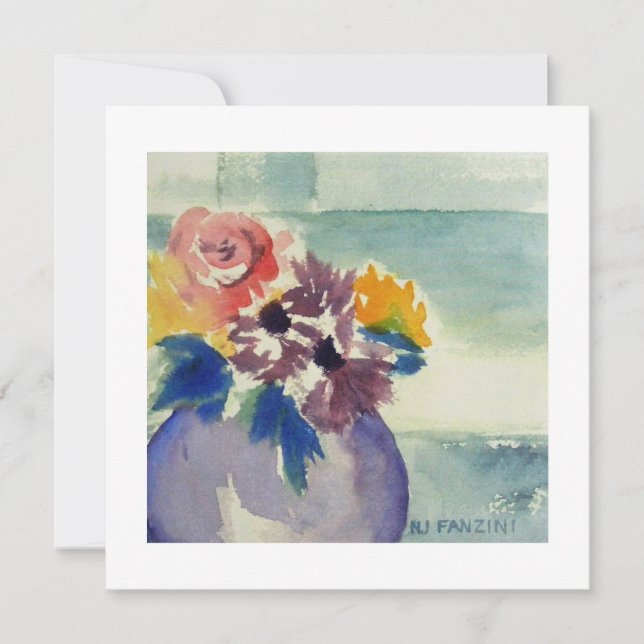 Cartão Comemorativos Folha Única (Frente)