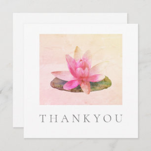 CARTÃO COMEMORATIVOS FOLHA ÚNICA: OBRIGADO: PINK L