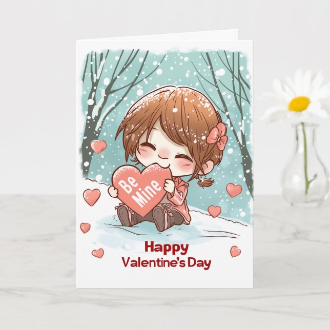 Cartão Comendo o Coração Ser Meu (Planta pequena)