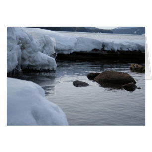 Cartão Comendo rochas