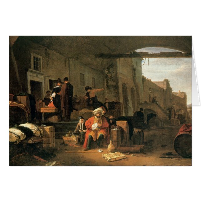 Cartão Comerciantes de Holland e da troca de Médio (Frente Horizontal)