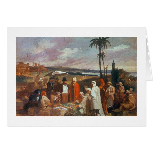 Cartão Comerciantes orientais (Frente Horizontal)