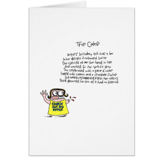 Cartão Comeu seu braço!