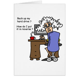 Cartão Cómico alternativo do disco rígido