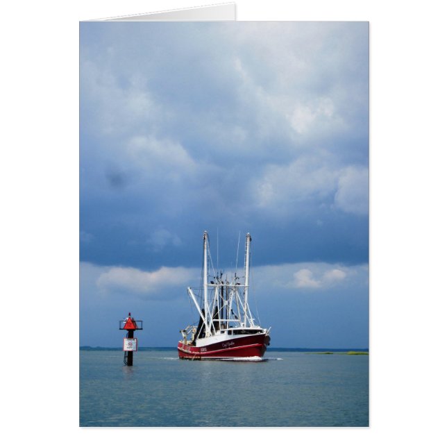 Cartão Comida de mar (Frente)