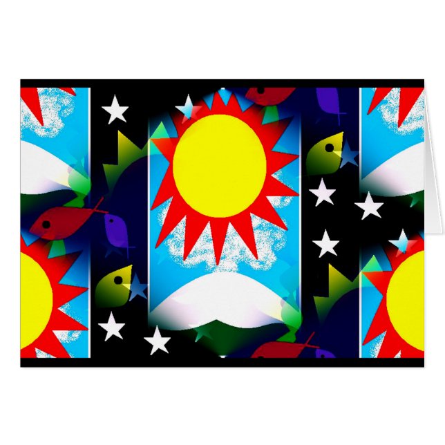 CARTÃO COMISSÁRIO DE BORDO DA CRIAÇÃO (Frente Horizontal)