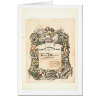 Cartão Comitê da vigilância de San Francisco (1825A)