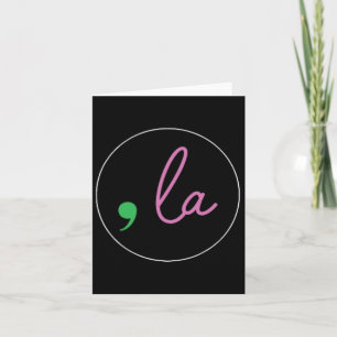 Cartão Comma La Kamala Harris Para As Eleições De 2024
