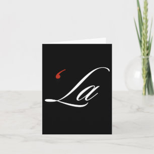 Cartão Comma La Kamala Harris Pontuação Engraçada La Elec