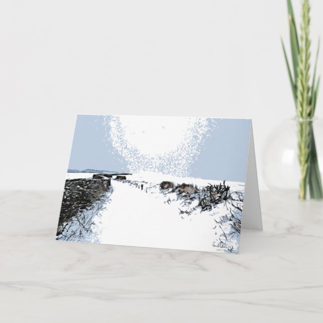 Cartão Common Road, Harthill com Woodall. (Frente)