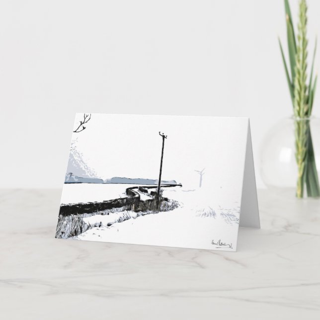 Cartão Common Road, Harthill com Woodall. (Frente)