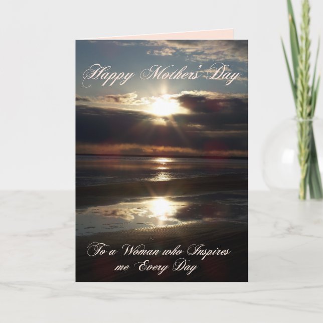 CARTÃO COMO ACIMA, ENTÃO ABAIXO DA PLACA DE DIA DE AS MÃE (Frente)