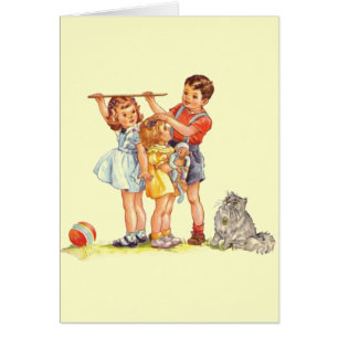 Cartão "Como alto é você? "