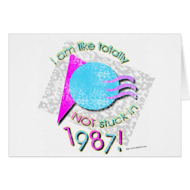 Cartão Como assim não colado em 87 (Frente Horizontal)