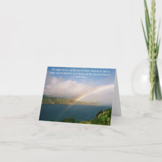 Cartão Como é o Cristo Excelente... Notecard