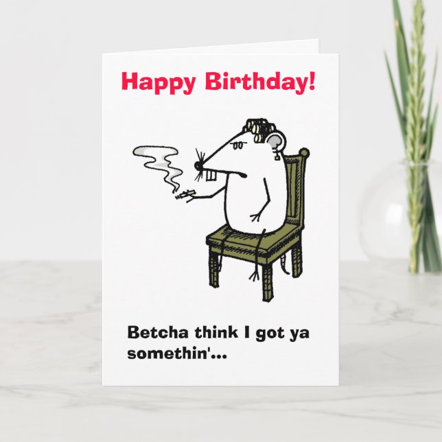 Cartão Como eu me importo (Frente)