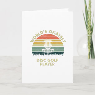 Cartão Como jogar Golfe de Disco